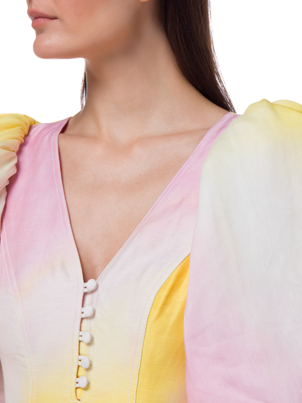 فستان كلاود بيرست متوسط الطول