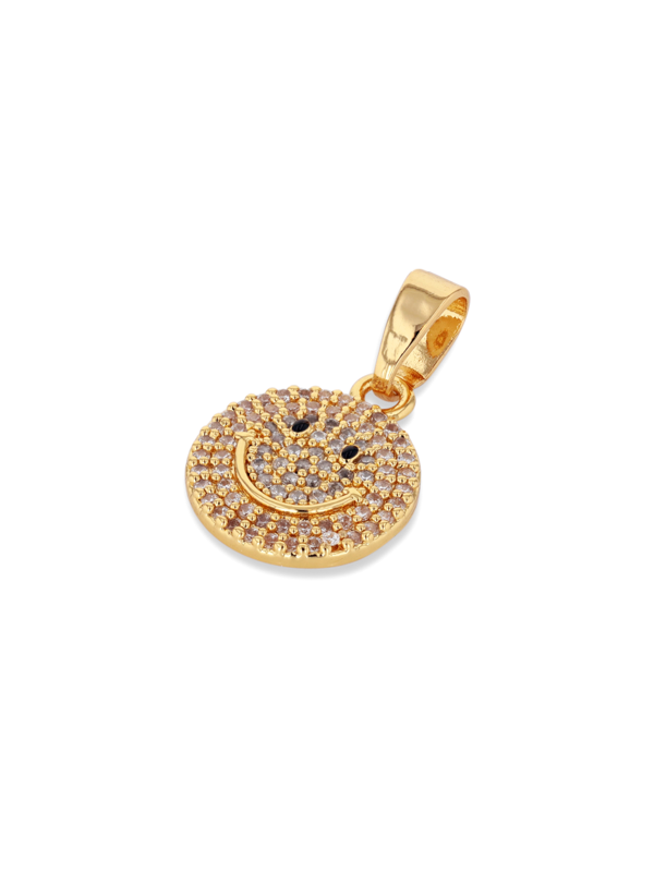 Ms Vaxxine Crystal Smiley Pendant