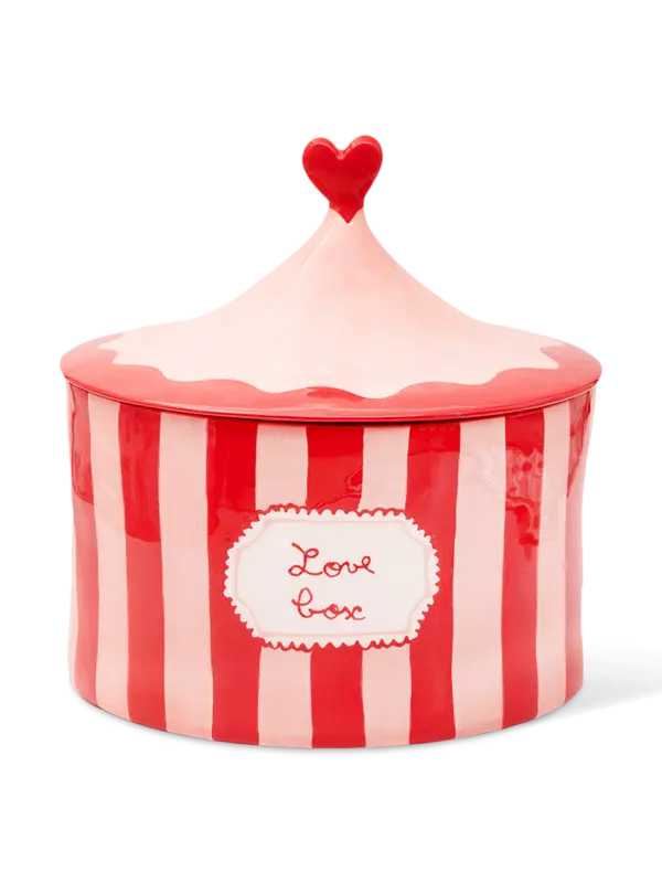 Love box Red & Pink Lidded Box