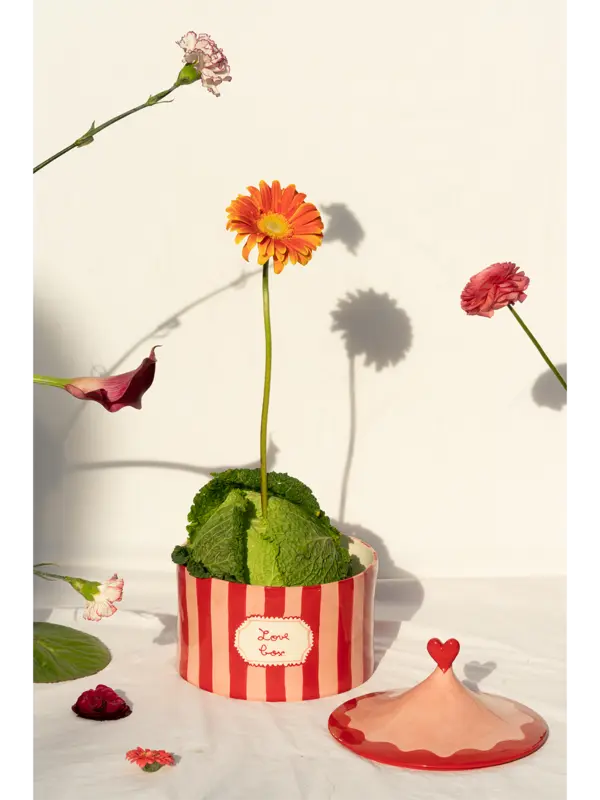 Love box Red & Pink Lidded Box