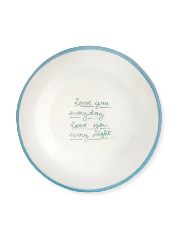 Love You Eveyrday Dessert Plate