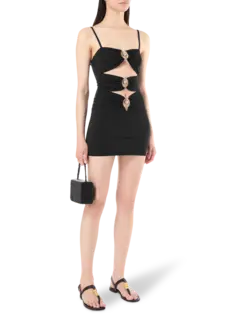 فستان قصير أوربيت بتصميم مخرم