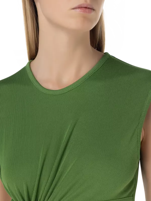 بلوزة فوليا طويلة بإبزيم