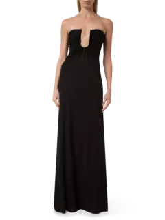 فستان آركد بالم بدون حمالات