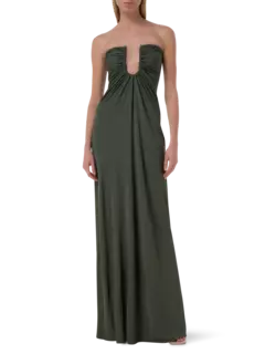 فستان آركد بالم بدون حمالات