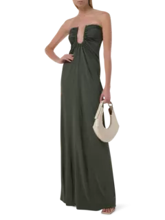 فستان آركد بالم بدون حمالات