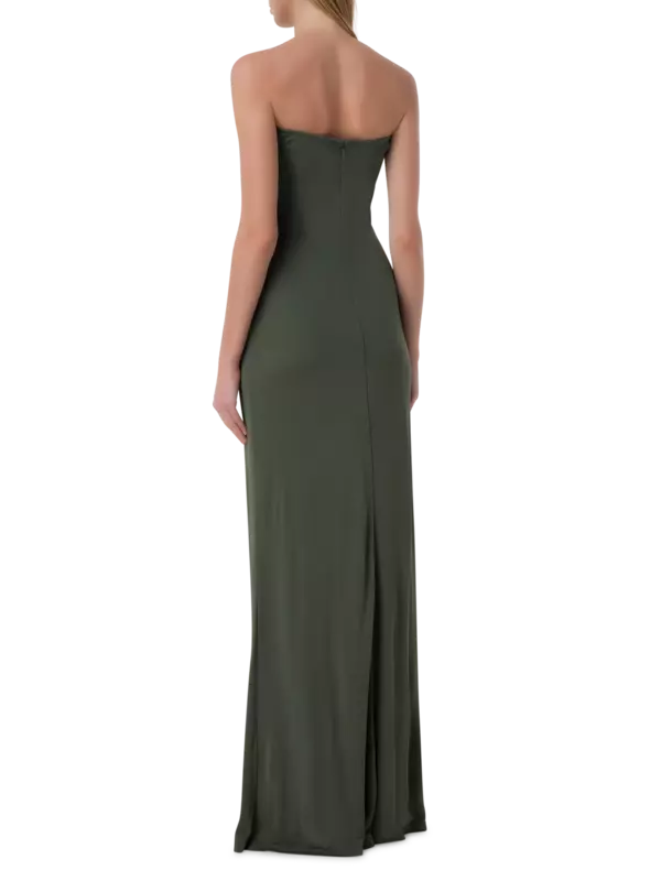 فستان آركد بالم بدون حمالات