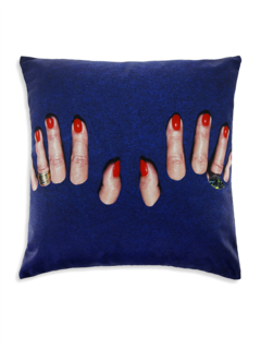 Comfortable Cushion with Fabulous Hands Print