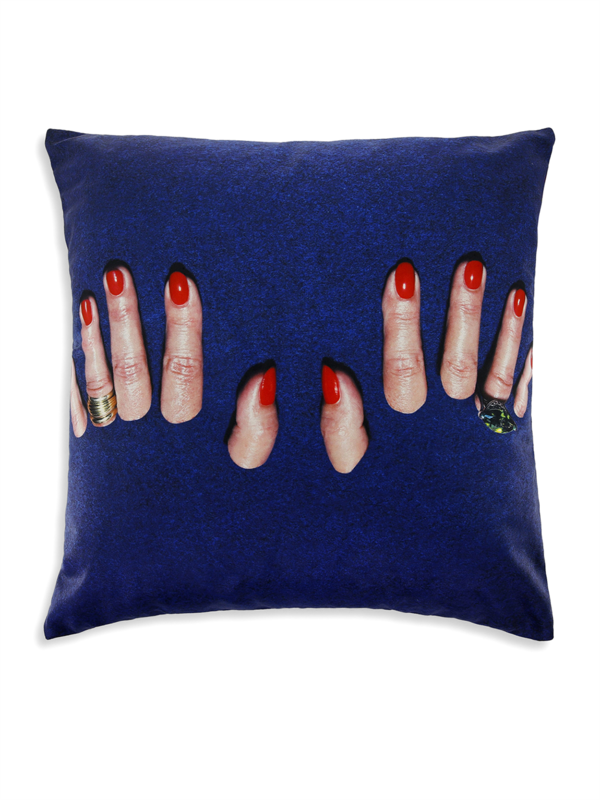 Comfortable Cushion with Fabulous Hands Print