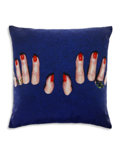 Comfortable Cushion with Fabulous Hands Print