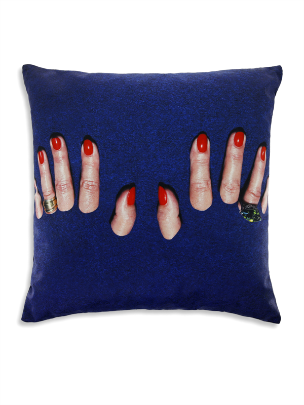 Comfortable Cushion with Fabulous Hands Print