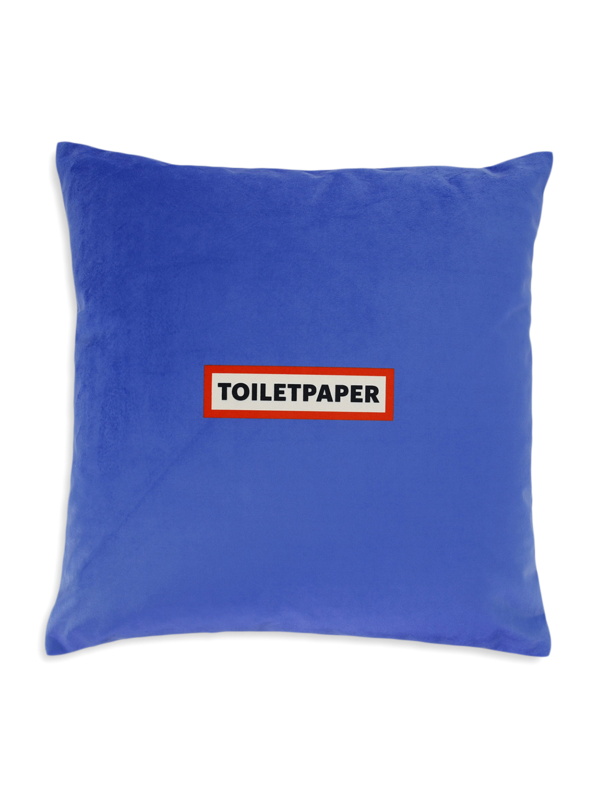 Comfortable Cushion with Lips and Toothpaste Print