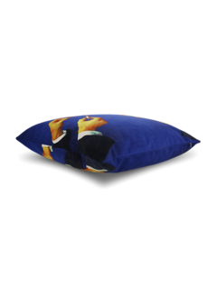 Comfortable Cushion with Edgy Gentlemen Lipstick Print