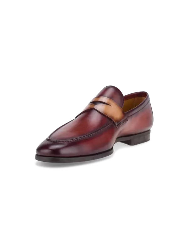 Leather Penny Loafers
