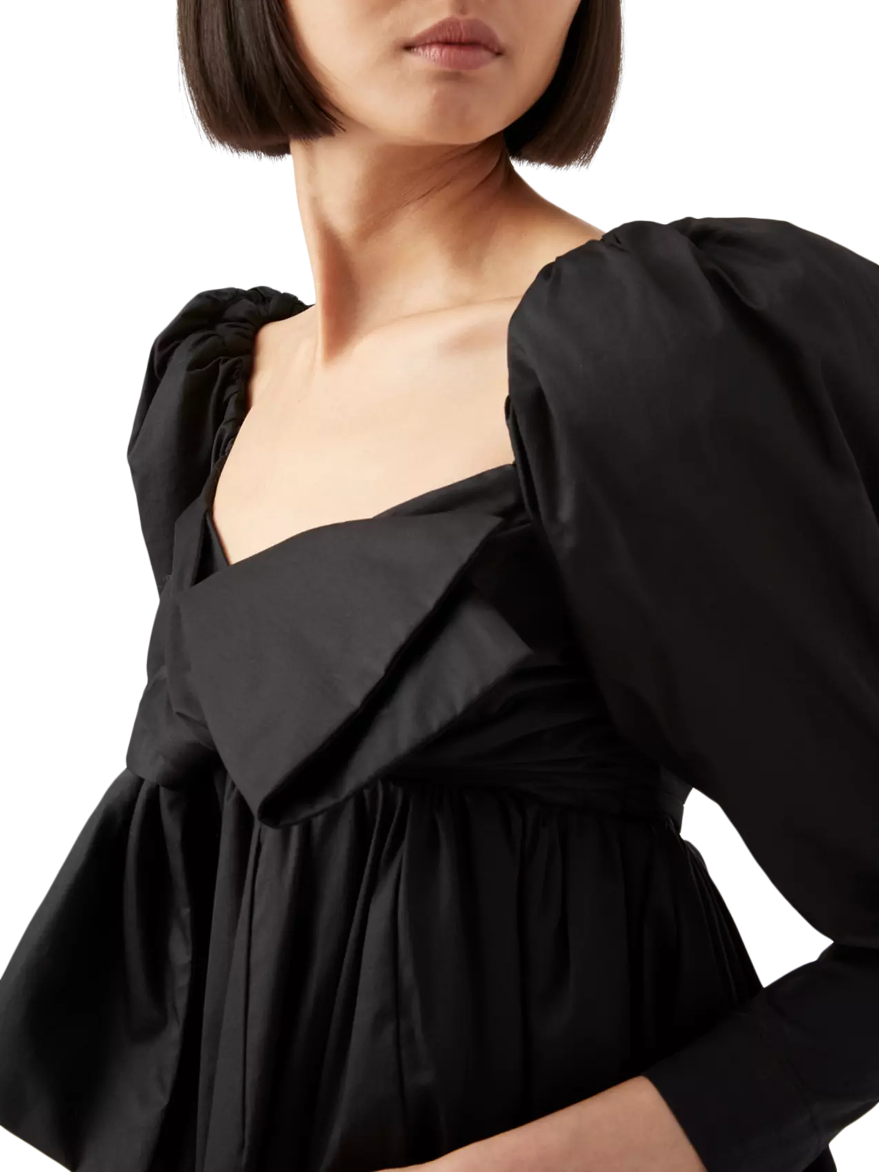 aje valentina bow midi dress Aje Valentina Bow Midi Dress