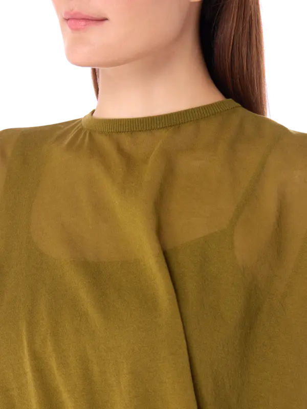 فستان سلايد بتصميم تيشرت منسدل