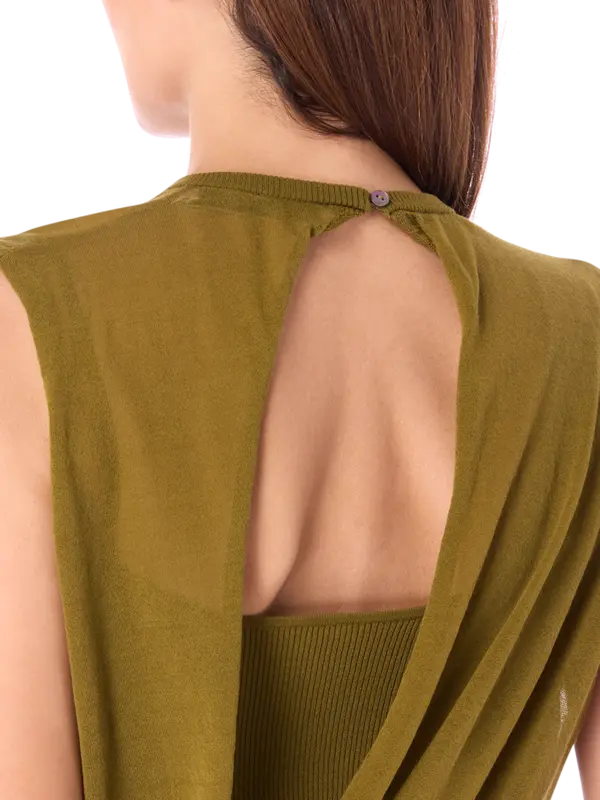 فستان سلايد بتصميم تيشرت منسدل