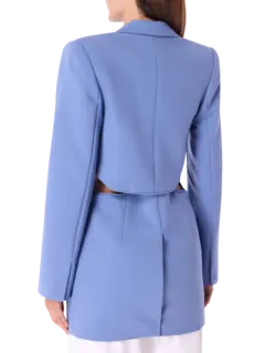 بليزر مزين بثقوب