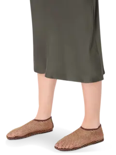 حذاء باليرينا مينيت مزين بالكريستال