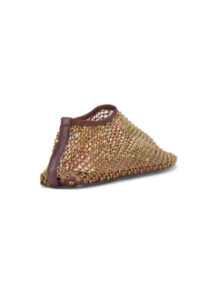 حذاء باليرينا مينيت مزين بالكريستال