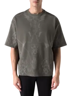 تيشيرت سيكريت ريذم كبير الحجم بأكمام قصيرة