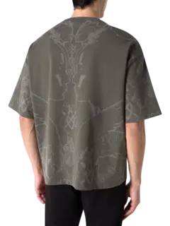 تيشيرت سيكريت ريذم كبير الحجم بأكمام قصيرة