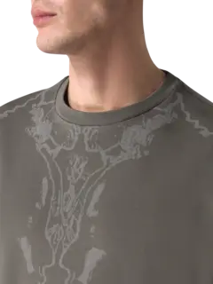 تيشيرت سيكريت ريذم كبير الحجم بأكمام قصيرة