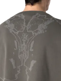 تيشيرت سيكريت ريذم كبير الحجم بأكمام قصيرة