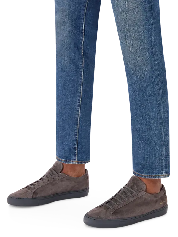 حذاء رياضي أكيليس من الجلد السويدي الأصلي