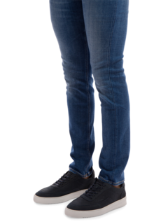 Navy Blue Mondo 2.0 Ripple Nappa Sneakers
