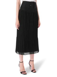 Cathedra Belted Midi Skirt