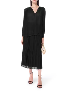 Cathedra Belted Midi Skirt