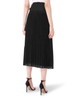 Cathedra Belted Midi Skirt