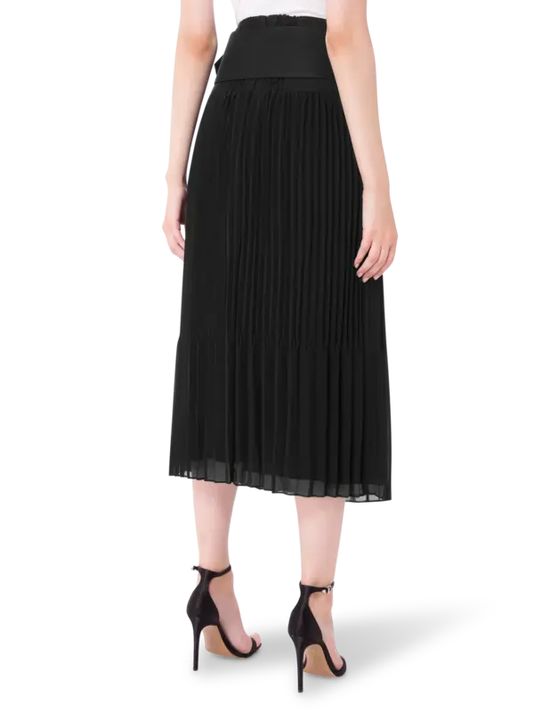Cathedra Belted Midi Skirt