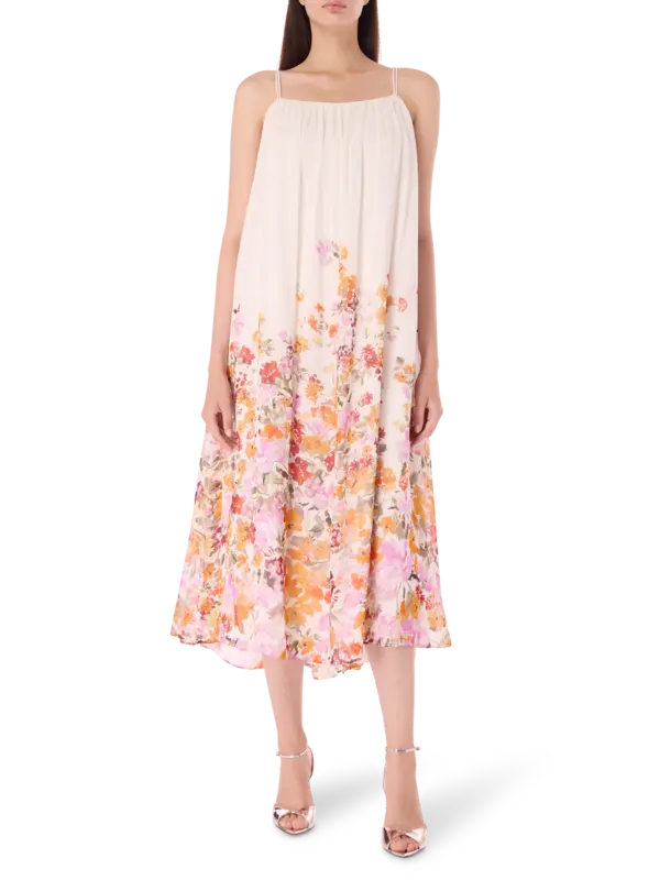 Boeri Border Midi Dress