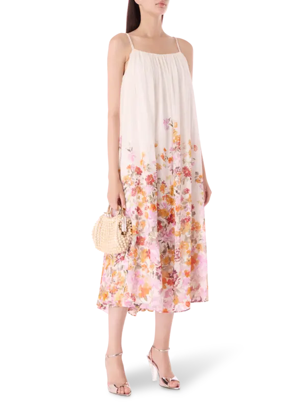 Boeri Border Midi Dress