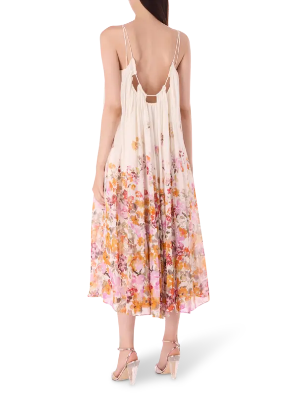 Boeri Border Midi Dress