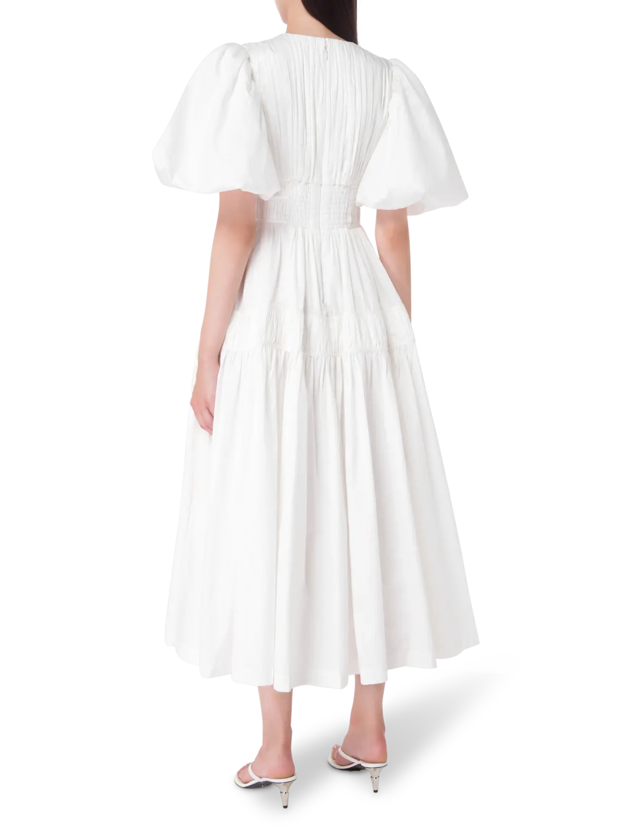 Aje Fallingwater Ruched Midi Dress | THAT Aje Fallingwater Ruched Midi Dress | THAT