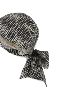 Gigi Scarf with Zebra Pattern