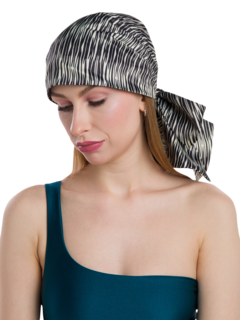 Gigi Scarf with Zebra Pattern