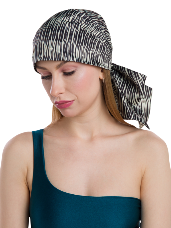 Gigi Scarf with Zebra Pattern