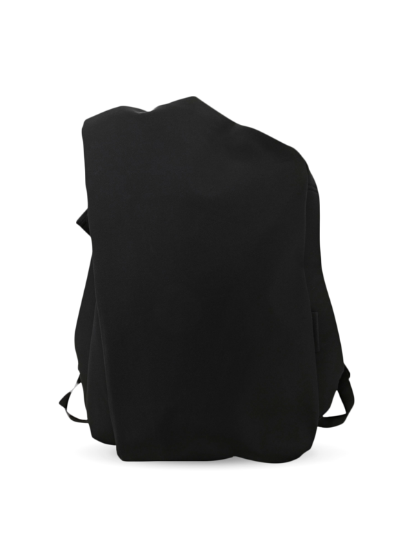 Black Wide with Cover-up Backpack
