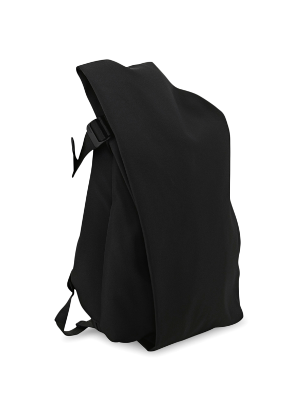 Black Wide with Cover-up Backpack