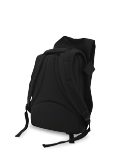 Black Wide with Cover-up Backpack