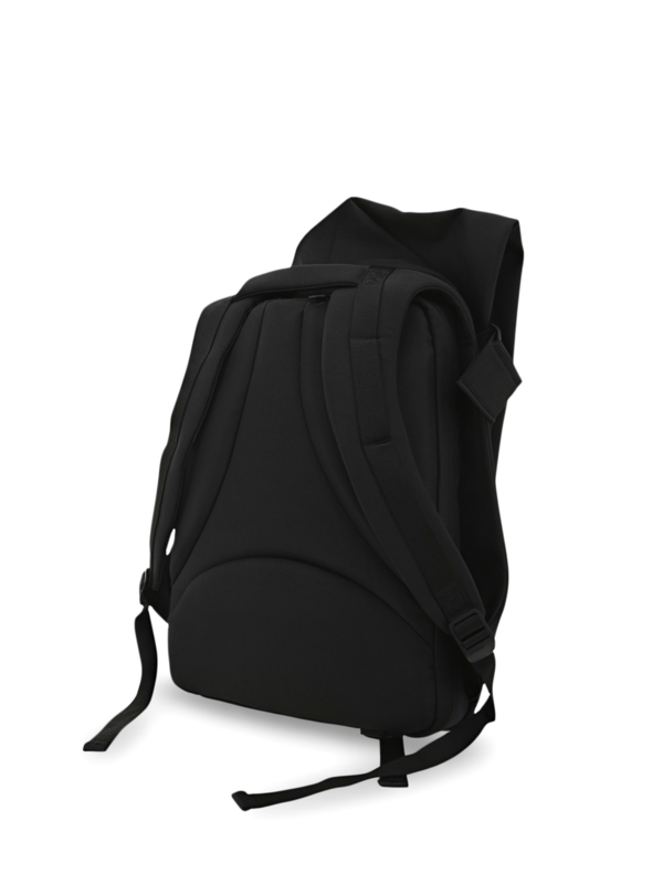 Black Wide with Cover-up Backpack