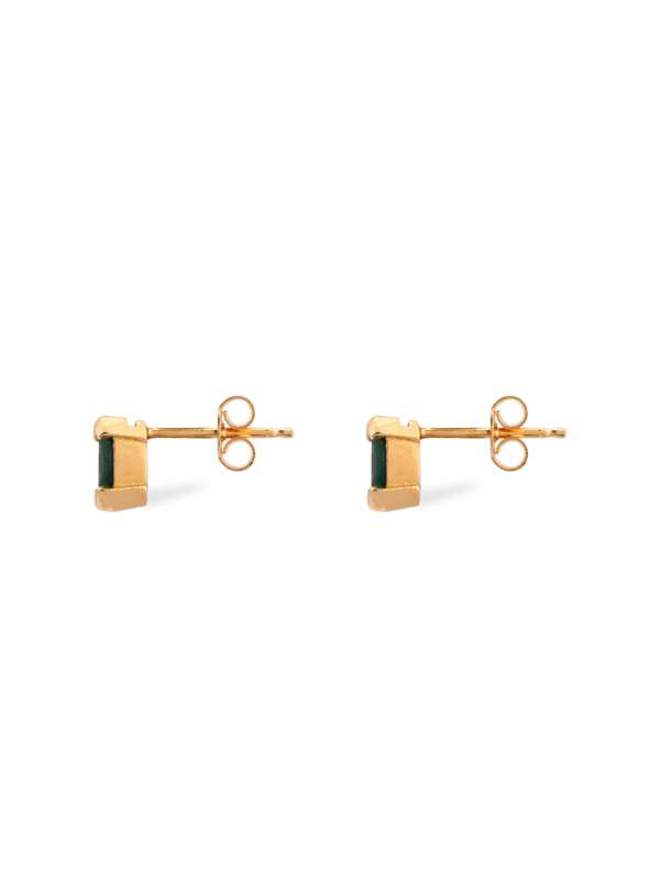 Warped Marquis Stud Earrings