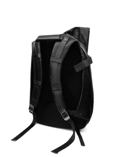 Asymmetric Backpack with Monochrome Detailing