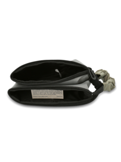 Grey Kivu Small Sleek Crossbody Bag