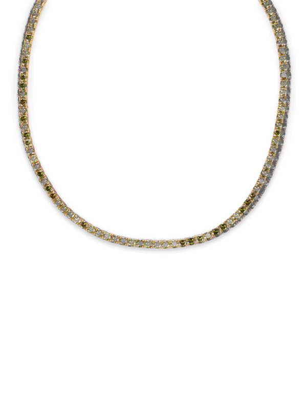 Serena Olive Necklace