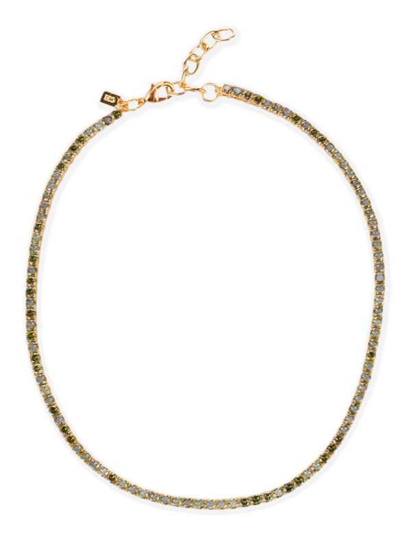 Serena Olive Necklace